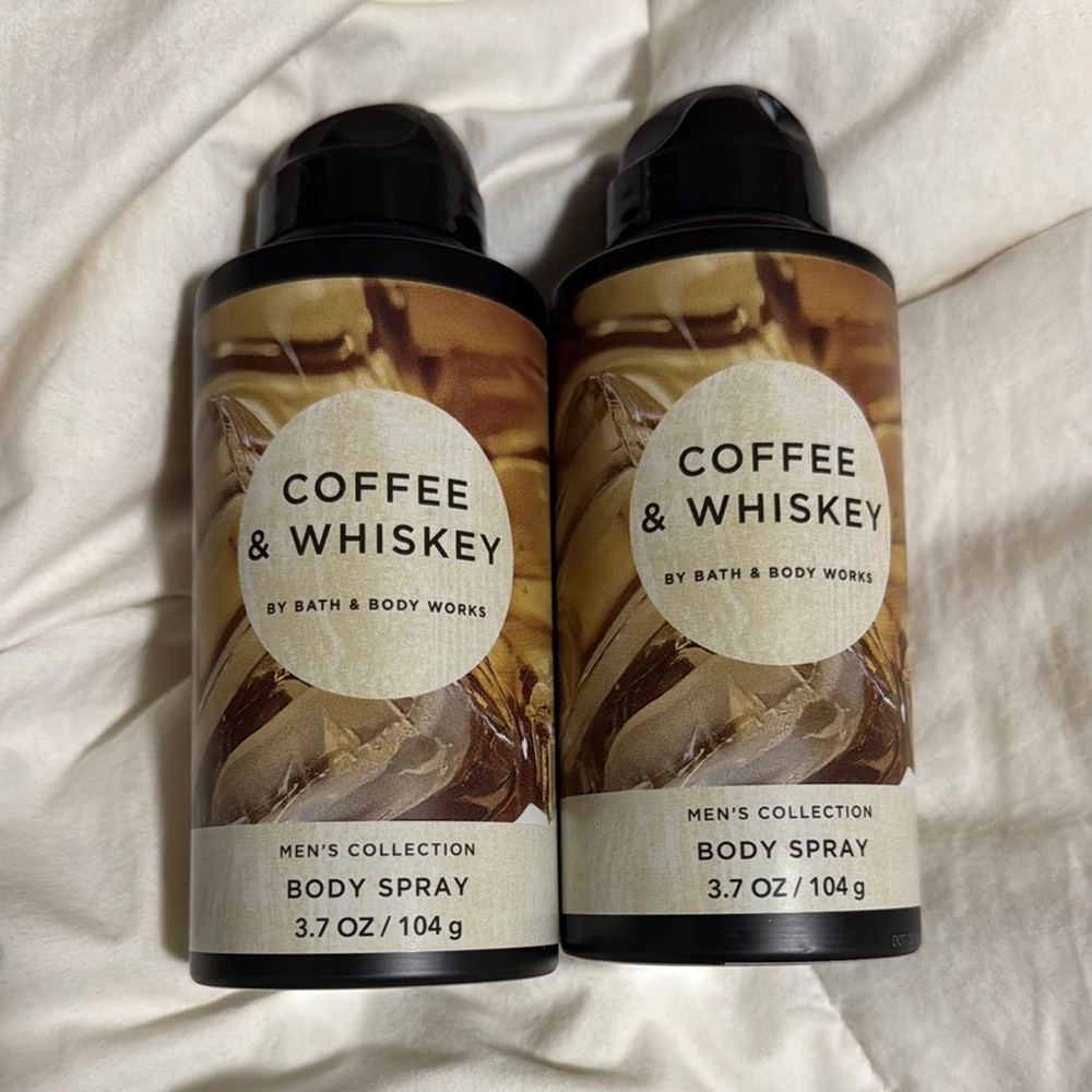 Bath & Body Works Black Coffee & Whiskey Body Spray